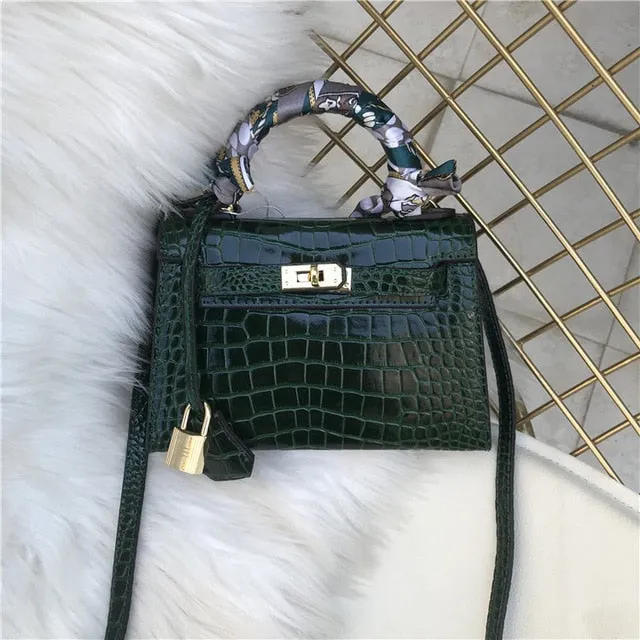 2019 new genuine leather luxury design handbag Keyy ostrich grain cowhide women's bag Original leather shoulder diagonal package