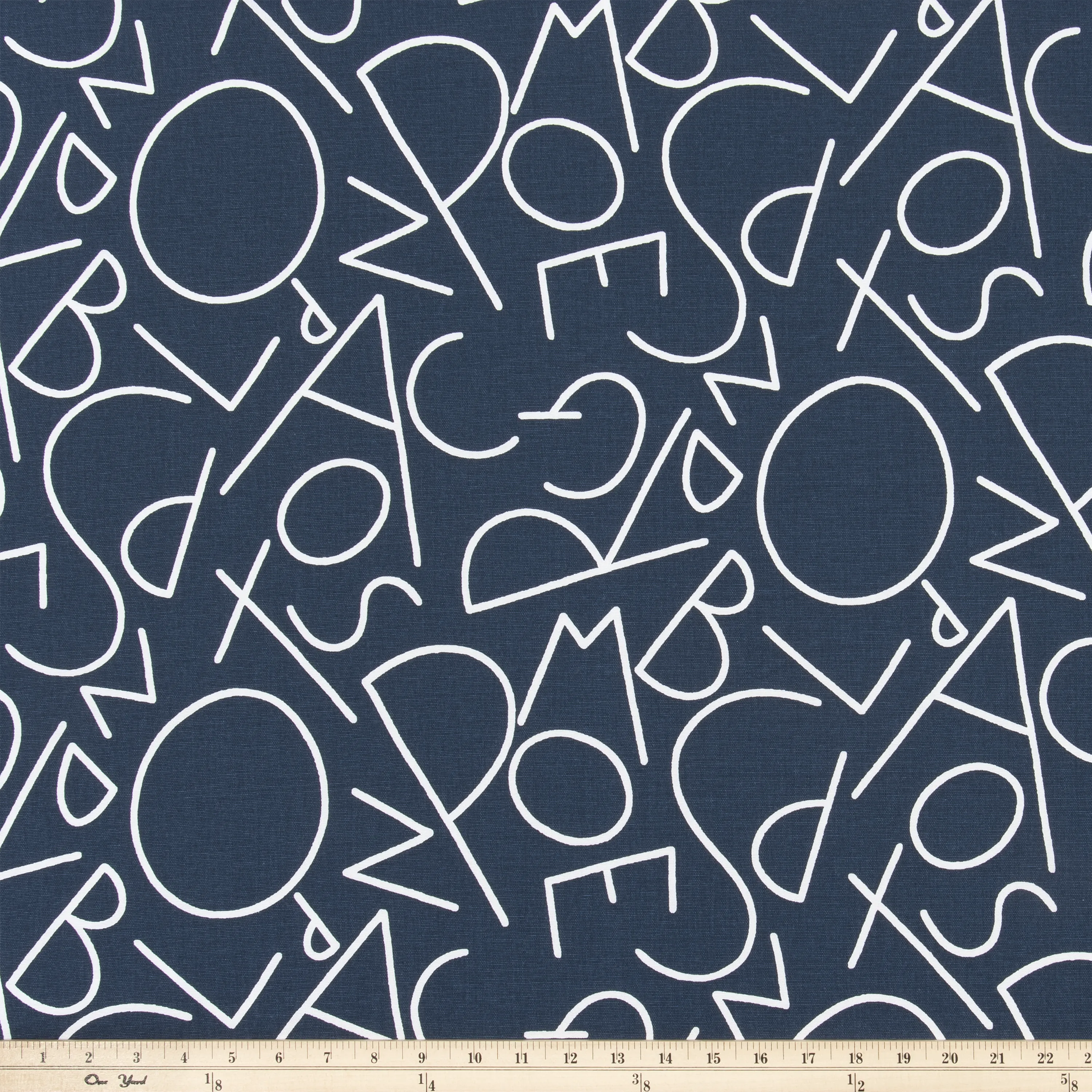 ABC Italian Denim Fabric By Premier Prints