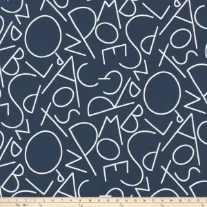 ABC Italian Denim Fabric By Premier Prints