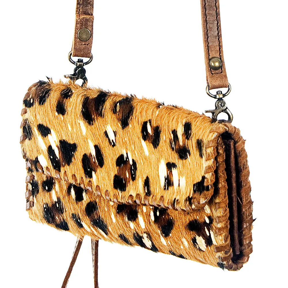 American Darling ADBG514BR Small Crossbody Hand Tooled Genuine Leather Women Bag Western Handbag Purse