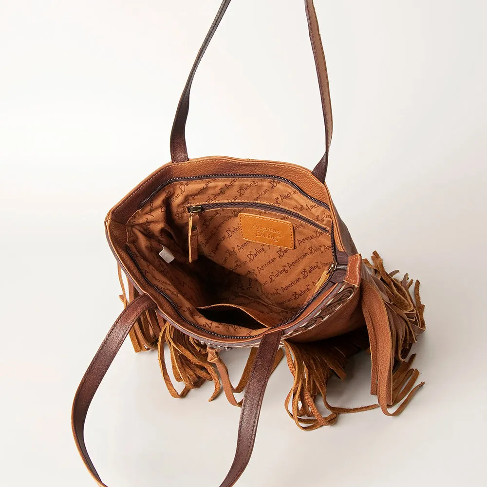American Darling ADBGA190 Tote Hair-On Genuine Leather Women Bag Western Handbag Purse