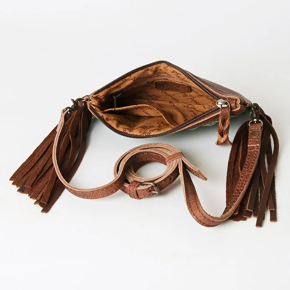 American Darling GIBGX285 Crocodile Embossed Genuine Leather Women Bag Western Handbag Purse