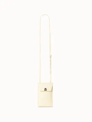 Anouk Phone Pouch in Cervocalf Leather