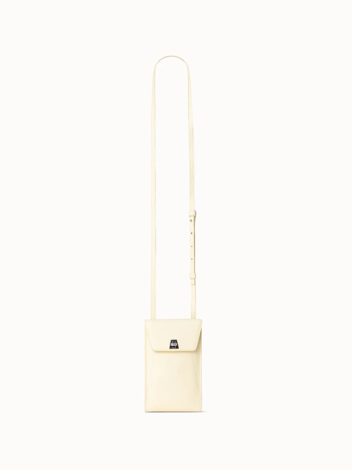 Anouk Phone Pouch in Cervocalf Leather