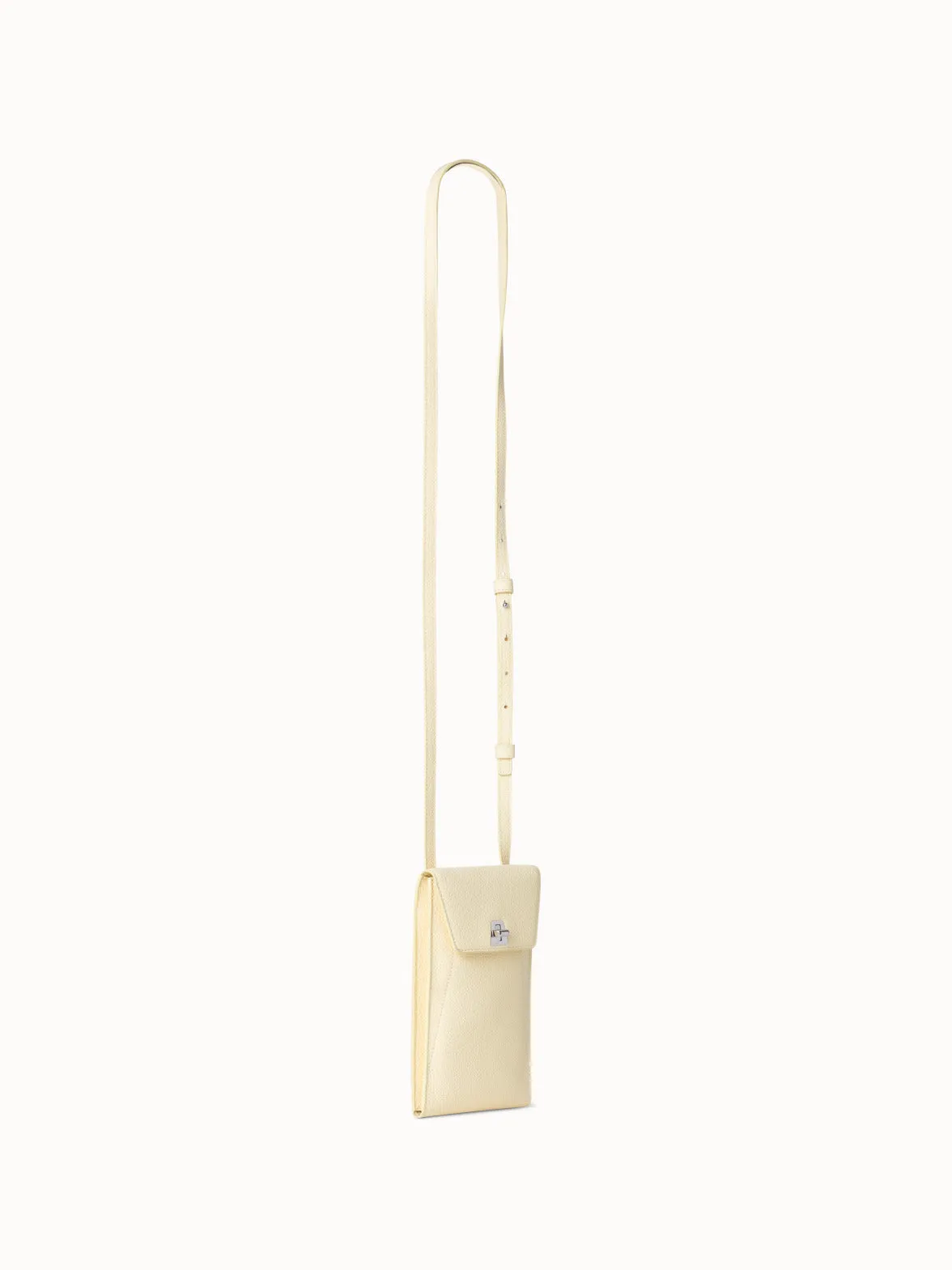 Anouk Phone Pouch in Cervocalf Leather