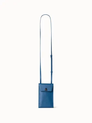 Anouk Phone Pouch in Cervocalf Leather