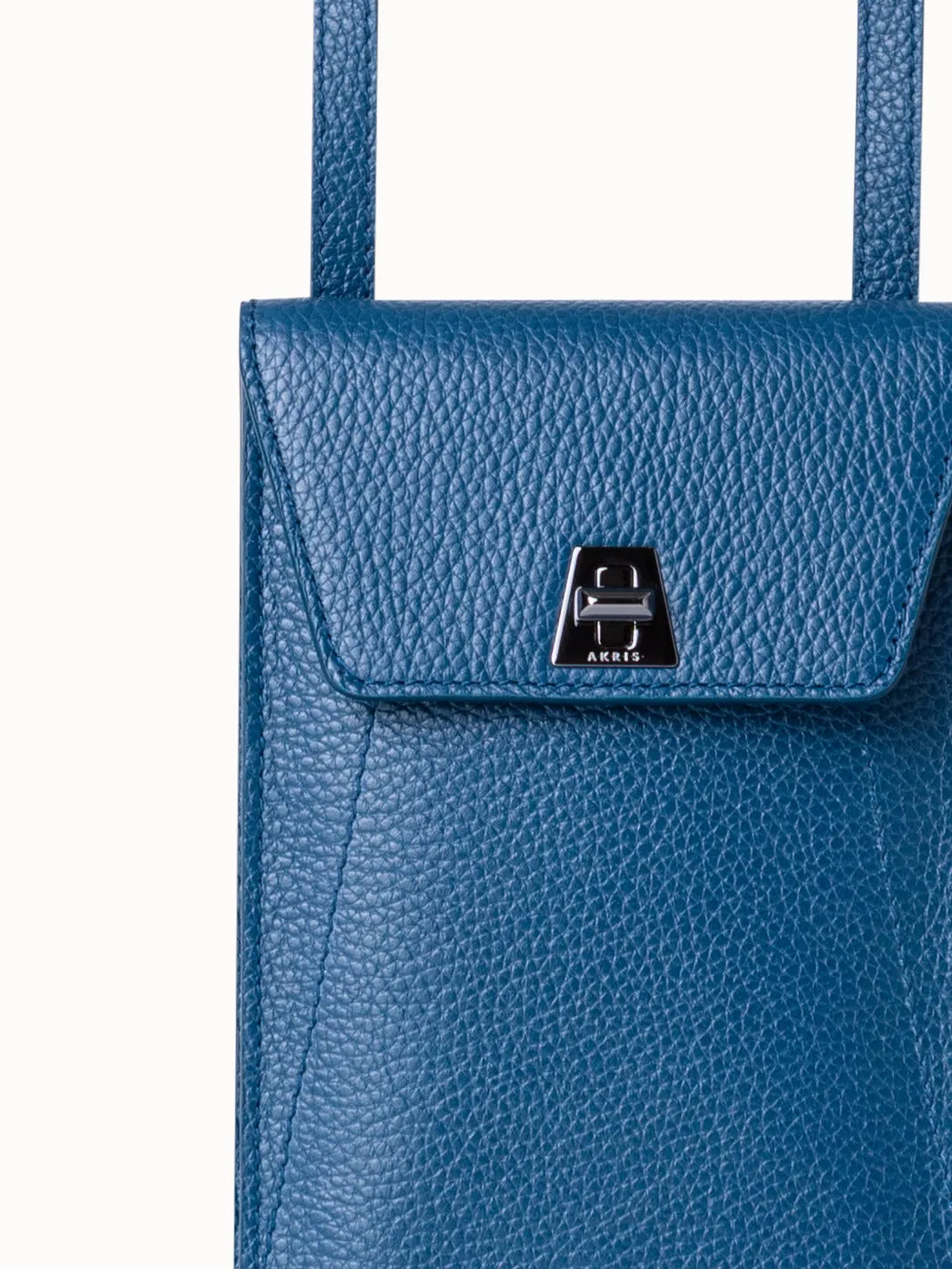 Anouk Phone Pouch in Cervocalf Leather