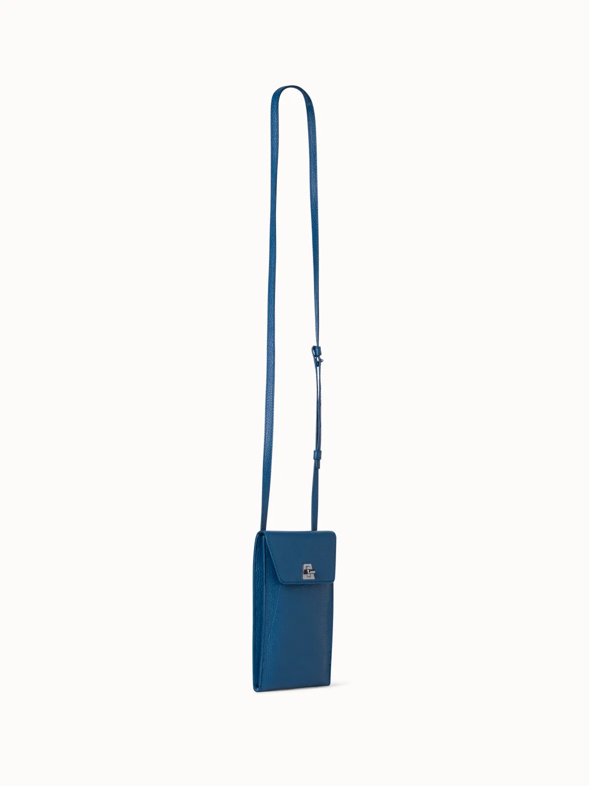 Anouk Phone Pouch in Cervocalf Leather