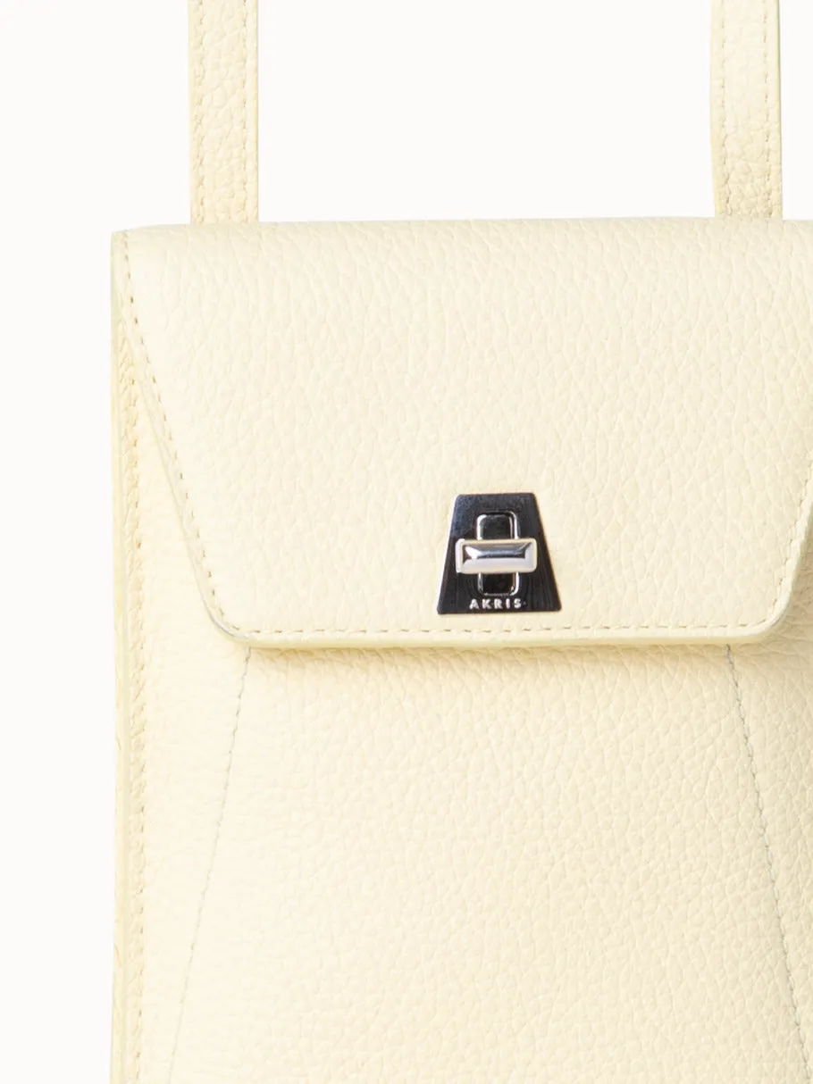 Anouk Phone Pouch in Cervocalf Leather