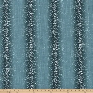 Antelope Peacoat Slub Canvas Fabric By Premier Prints