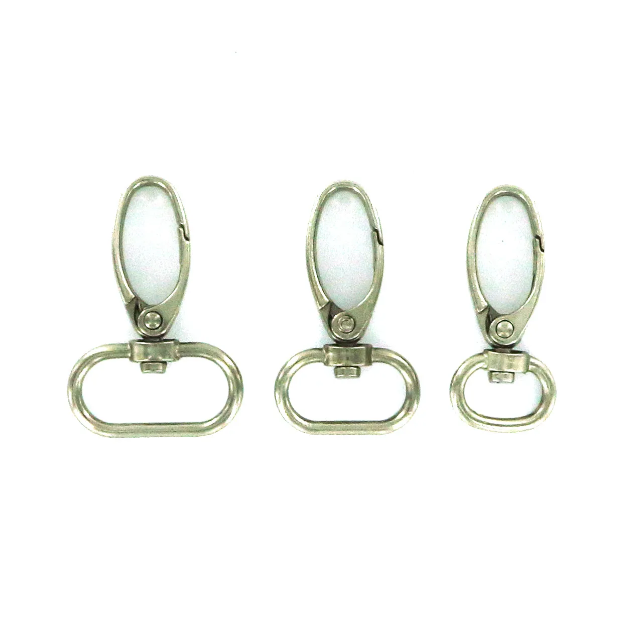 Antique Brass 1/2" (13 mm) Lobster Swivel Clasps