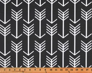 Arrow Black Fabric By Premier Prints
