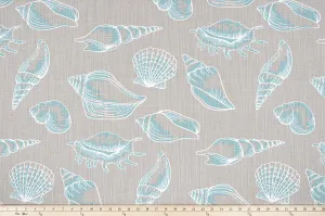 Beach Treasure Fountain Slub Canvas Fabric By Premier Prints