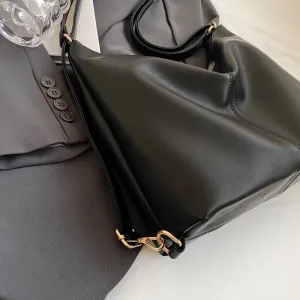binfenxie  Shoulder Bags And Backpack Dual-use For Women Soft PU Leather Large Capacity Shopper Totes Winter New Luxury Handbags
