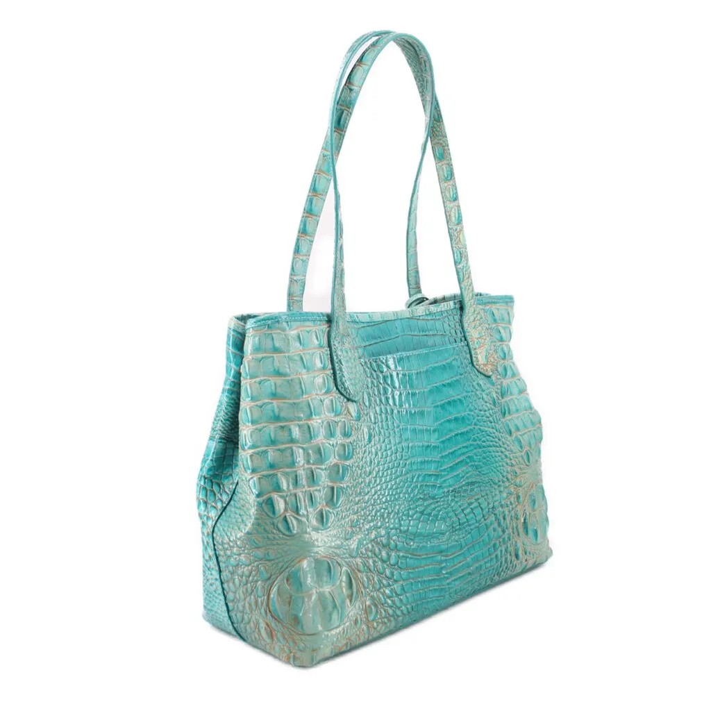 BRAHMIN JULIAN TOTES BLUE