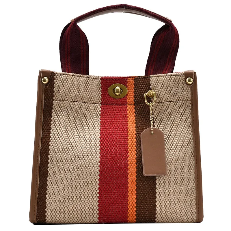 Canvas Women Canvas Handbags Shoulder Bags Large Capacity Ladies Crossbody Bags for Women Fashion Female Tote Messenger Bag New