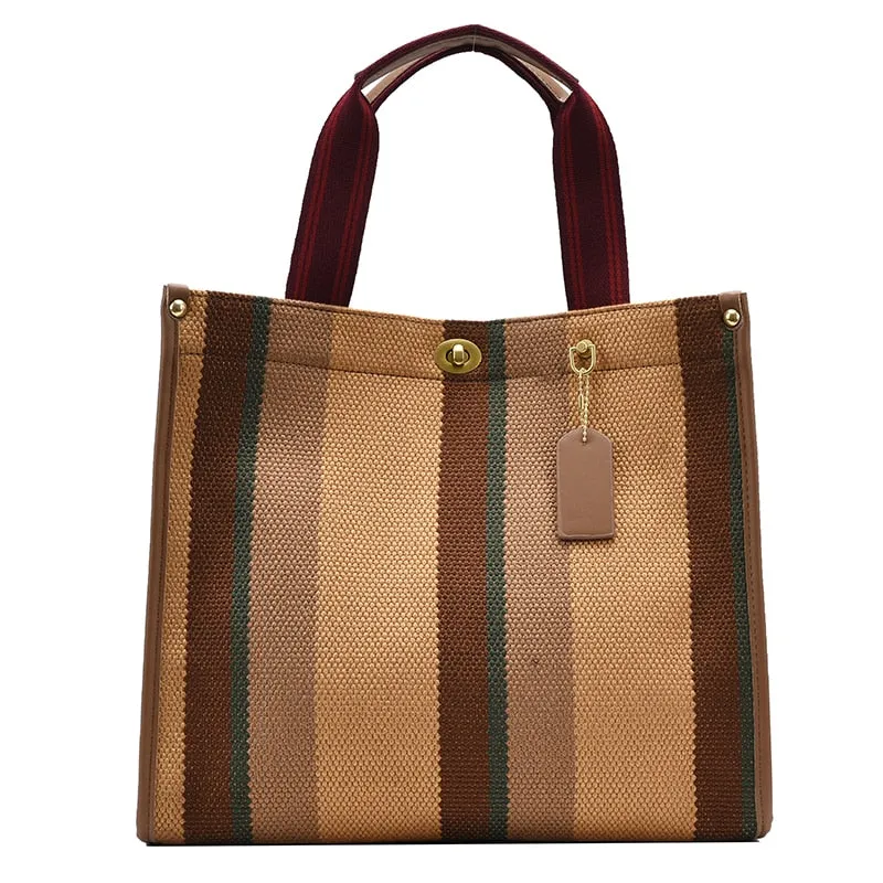 Canvas Women Canvas Handbags Shoulder Bags Large Capacity Ladies Crossbody Bags for Women Fashion Female Tote Messenger Bag New