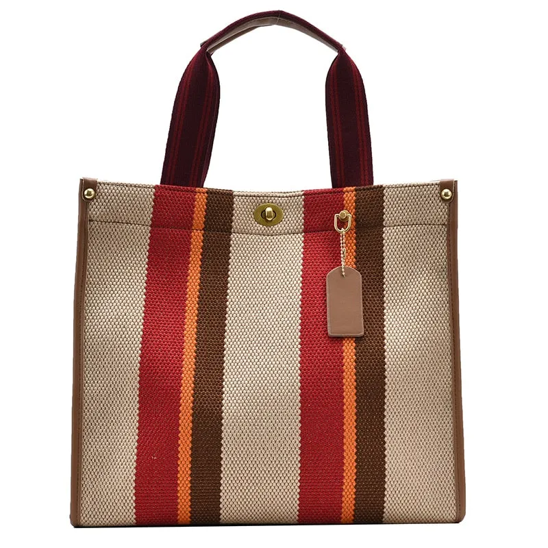 Canvas Women Canvas Handbags Shoulder Bags Large Capacity Ladies Crossbody Bags for Women Fashion Female Tote Messenger Bag New