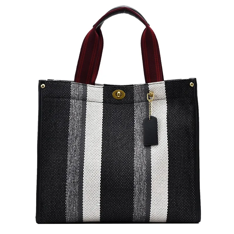 Canvas Women Canvas Handbags Shoulder Bags Large Capacity Ladies Crossbody Bags for Women Fashion Female Tote Messenger Bag New