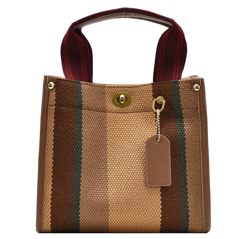 Canvas Women Canvas Handbags Shoulder Bags Large Capacity Ladies Crossbody Bags for Women Fashion Female Tote Messenger Bag New
