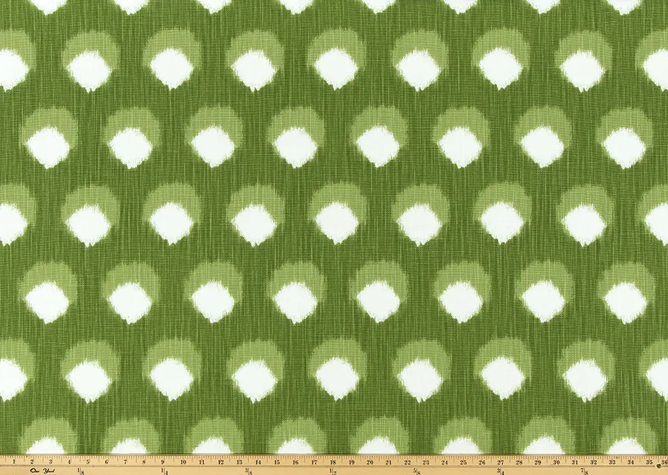 Casa Kale Slub Linen White Fabric By Premier Prints