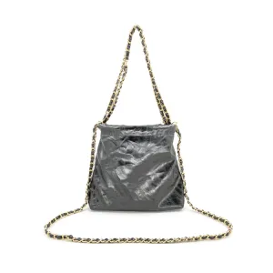 Channel Chain Pouch Bag