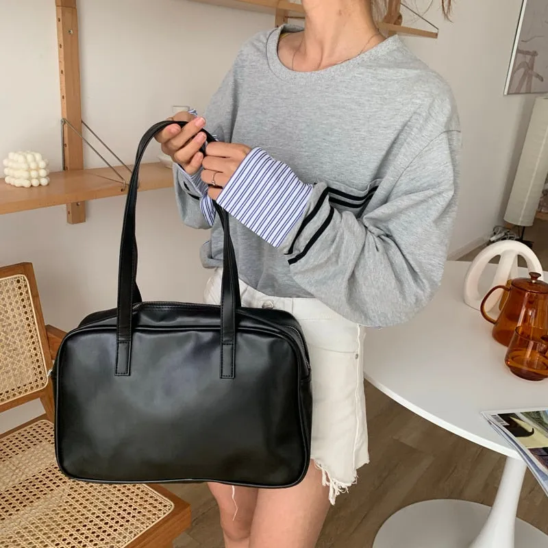 Christmas Gift casual pillow women shoulder bags designer handbags luxury soft pu leather messenger bag large capacity tote lady big purses new