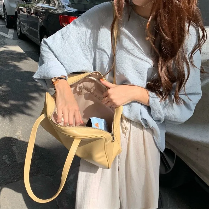 Christmas Gift casual pillow women shoulder bags designer handbags luxury soft pu leather messenger bag large capacity tote lady big purses new