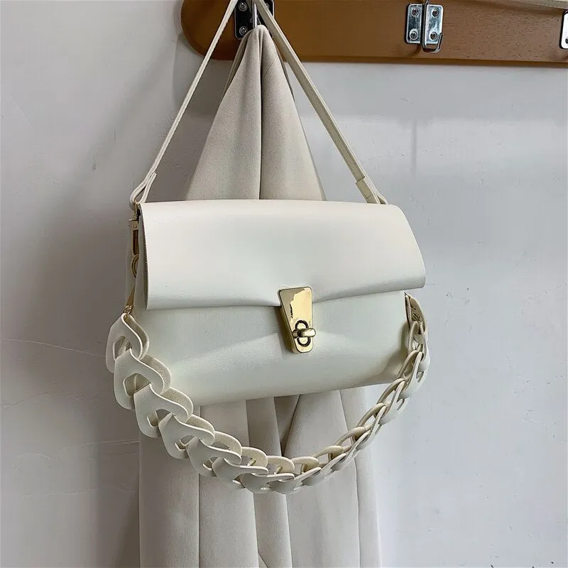 Christmas Gift Small Flap Designer Shoulder Bags for Women 2021 New Luxury Leather Tote Messenger Bag Lady Simple Handbags Yellow Crossbody Bag