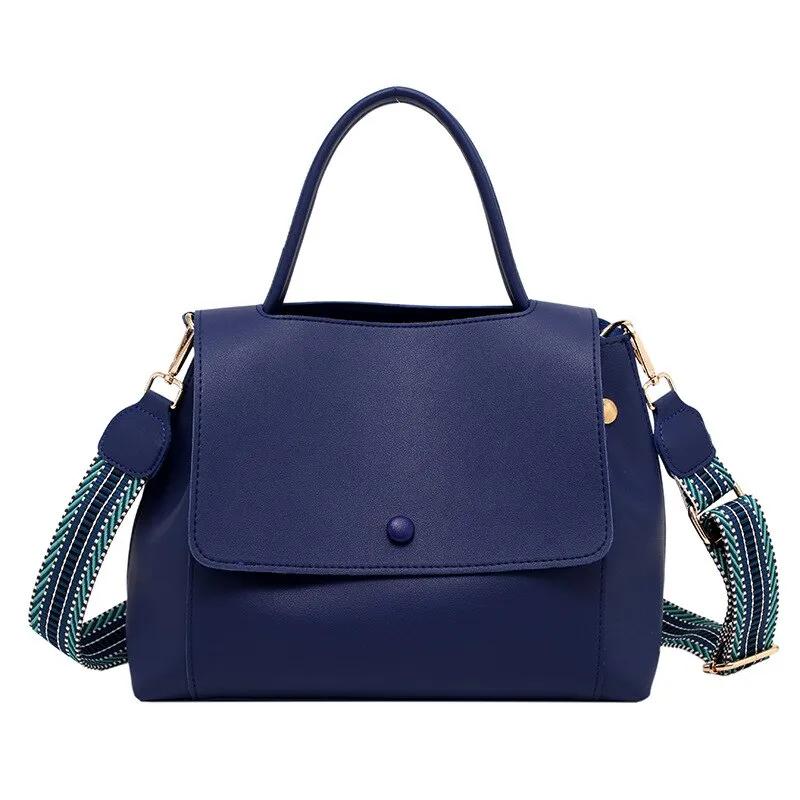 Christmas Gift Vintage Fashion Female Tote Bag 2021 New High Quality PU Leather Women's Designer Handbag High Capacity Shoulder Messenger Bag
