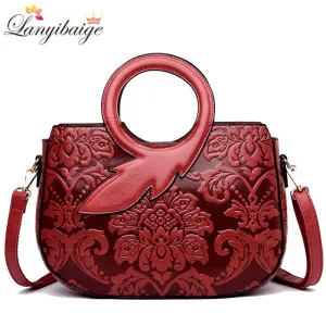 Christmas Gift Vintage Ladies Handbag Luxury Handbags Women Bags Designer Shoulder Crossbody Bags for Women 2021 Brand Female Handbag Tote Bag