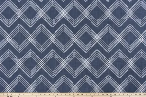 Colton Space Blue Slub Canvas Fabric By Premier Prints