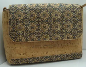 Cork cross body handbag