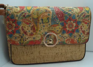 cork Handbag with tassle