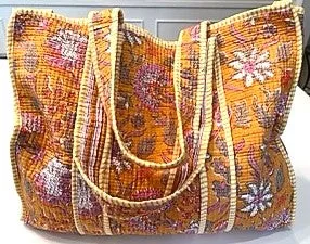 Cotton Tote Bags Worth Swooning Over. Piping and Totally Reversible