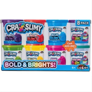 Cra-Z-Slimy Bold & Brights - 8 Pack