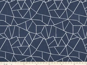 Cut Glass Italian Denim Slub Canvas Fabric By Premier Prints