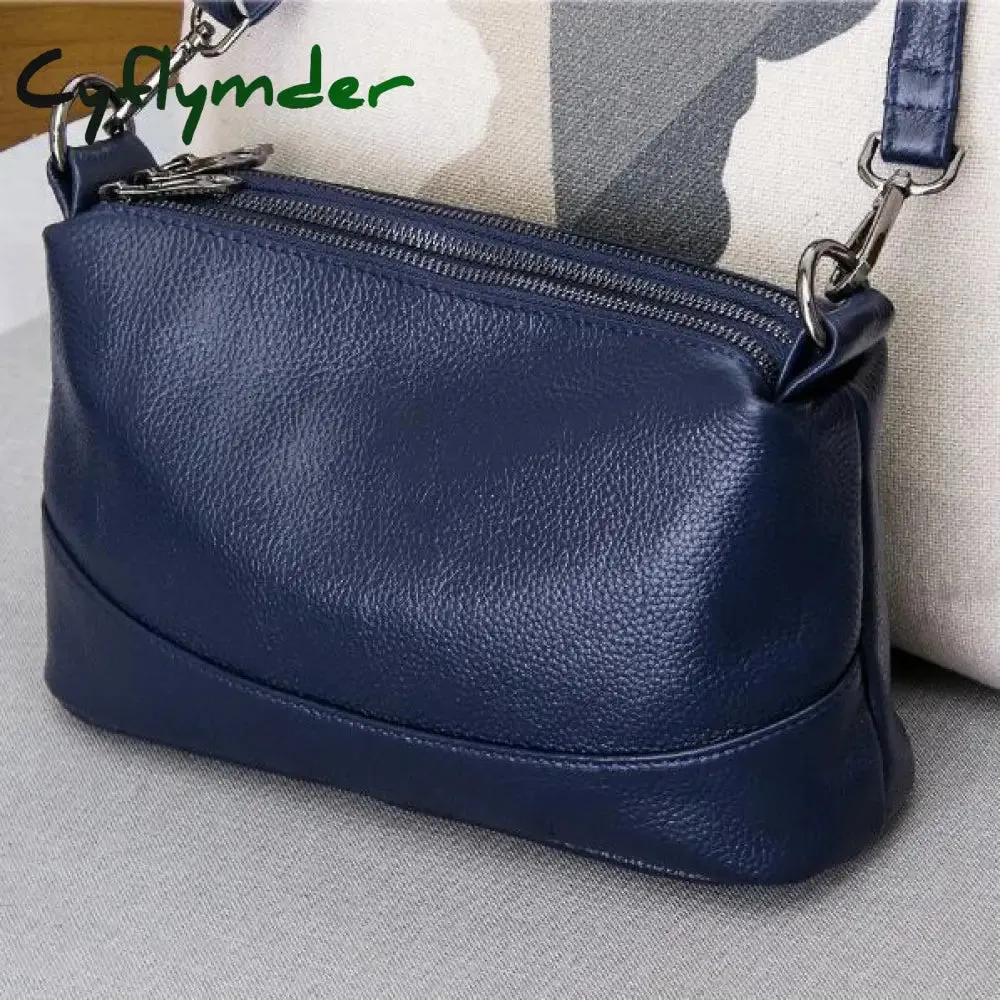 Cyflymder Genuine Leather Shoulder Bag Women's Luxury Handbags Fashion Crossbody Bags for Women Female Totes