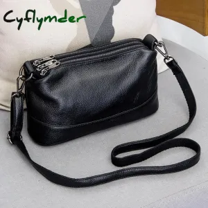 Cyflymder Genuine Leather Shoulder Bag Women's Luxury Handbags Fashion Crossbody Bags for Women Female Totes