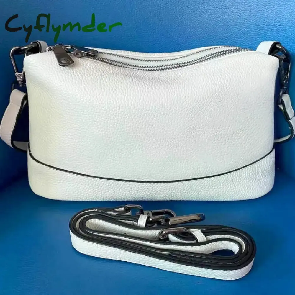 Cyflymder Genuine Leather Shoulder Bag Women's Luxury Handbags Fashion Crossbody Bags for Women Female Totes