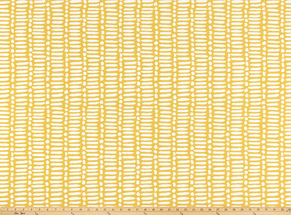 Deja Spice Yellow Fabric By Premier Prints