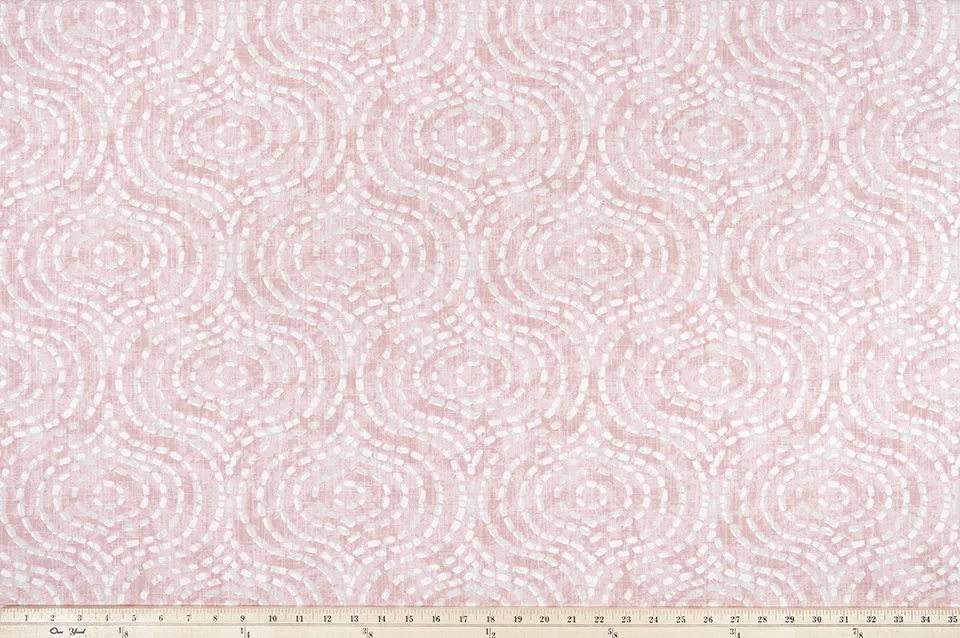 Denver Blush Slub Canvas Fabric By Premier Prints