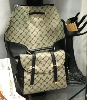 EM Luis Style Drawstrap front handbag