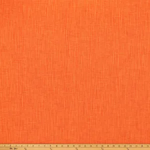 Faulkner Flamingo Orange Slub Canvas Fabric By Premier Prints