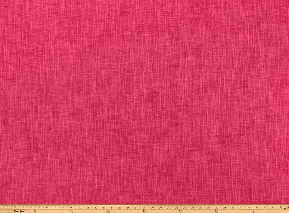 Faulkner Flamingo Slub Canvas Fabric By Premier Prints