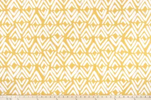 Fearless Brazilian Yellow Slub Canvas Fabric By Premier Prints
