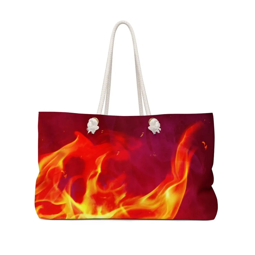 Fire In LoveLand Weekender Tote