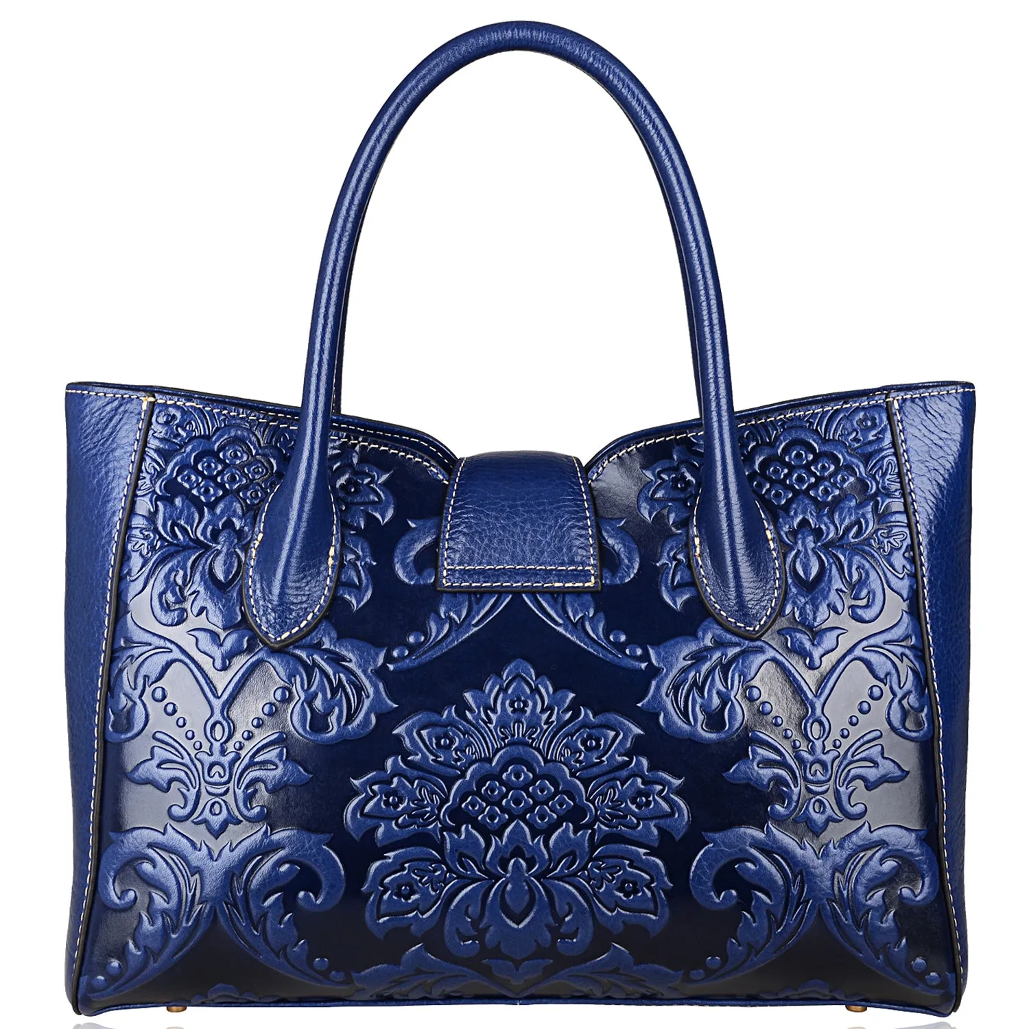 Floral Top Handle Handbags