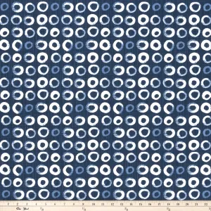 Focus Italian Denim Slub Canvas Fabric By Premier Prints