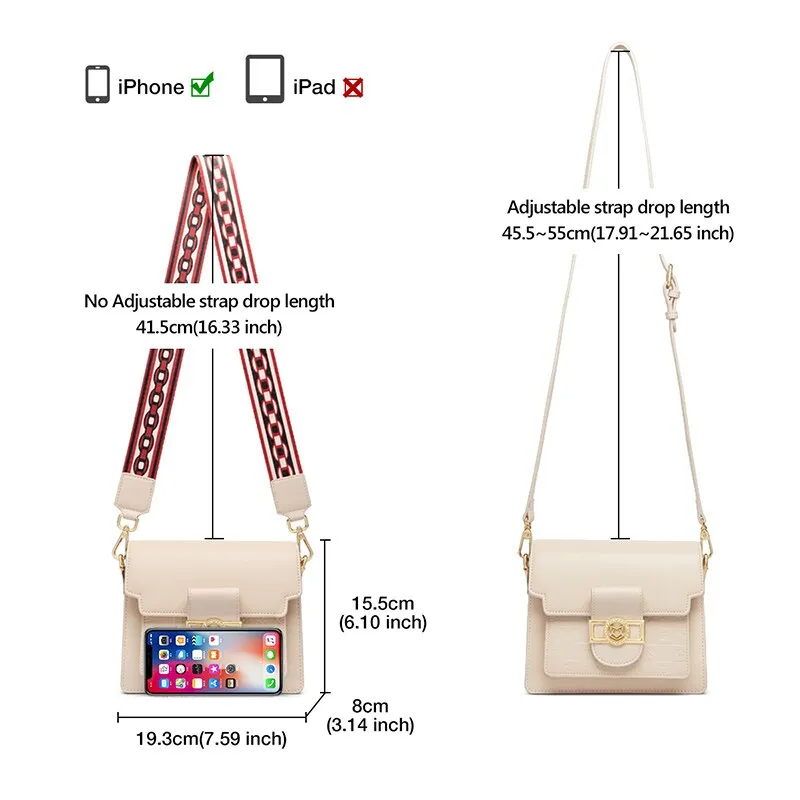 FOXER 2021 Summer Ladies Shoulder Bag Women's Crossbody Bag England Style Casual Messenger Bag for Female Girl's Purse Handbag